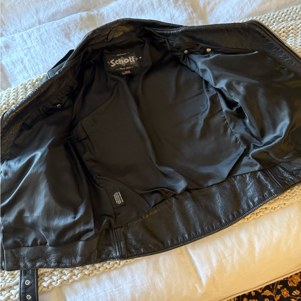 Schott NYC Motorcycle Jacket - Picture 4 of 6